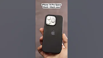 IPhone 14 Pro Space Black Black Case 