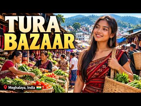 Tura Bazaar | Life in the Garo Hills, Meghalaya 🎵