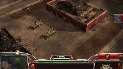 Command & Conquer generals - прохождение за Китай - миссия 1