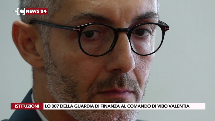 LO 007 DELLA GUARDIA DI FINANZA AL COMANDO DI VIBO VALENTIA