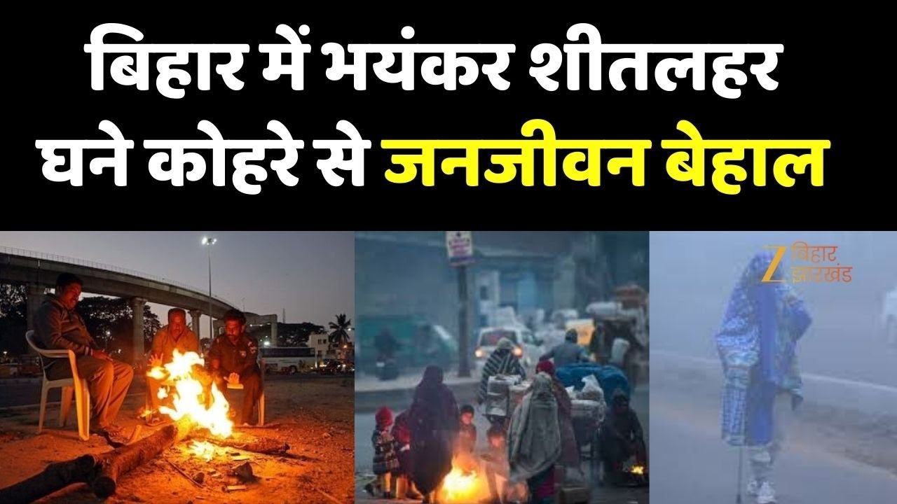 Bihar Weather Report: भयंकर शीतलहर और घना कोहरा  नए साल 2026 पर मिल सकती है राहत