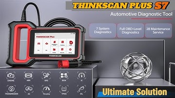 THINKCAR ThinkScan Plus S7 OBD2 Scanner Review: 7 System Diagnosis & 5 Free Resets !