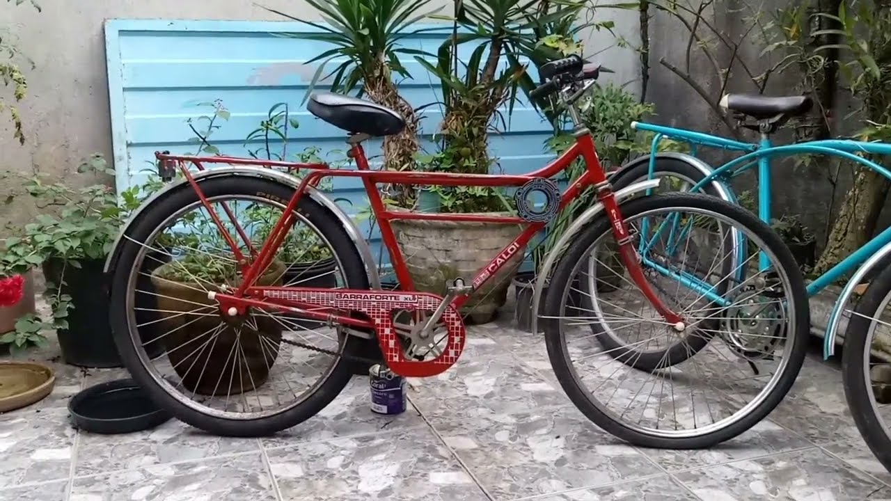 Bicicleta Caloi Barraforte 1987