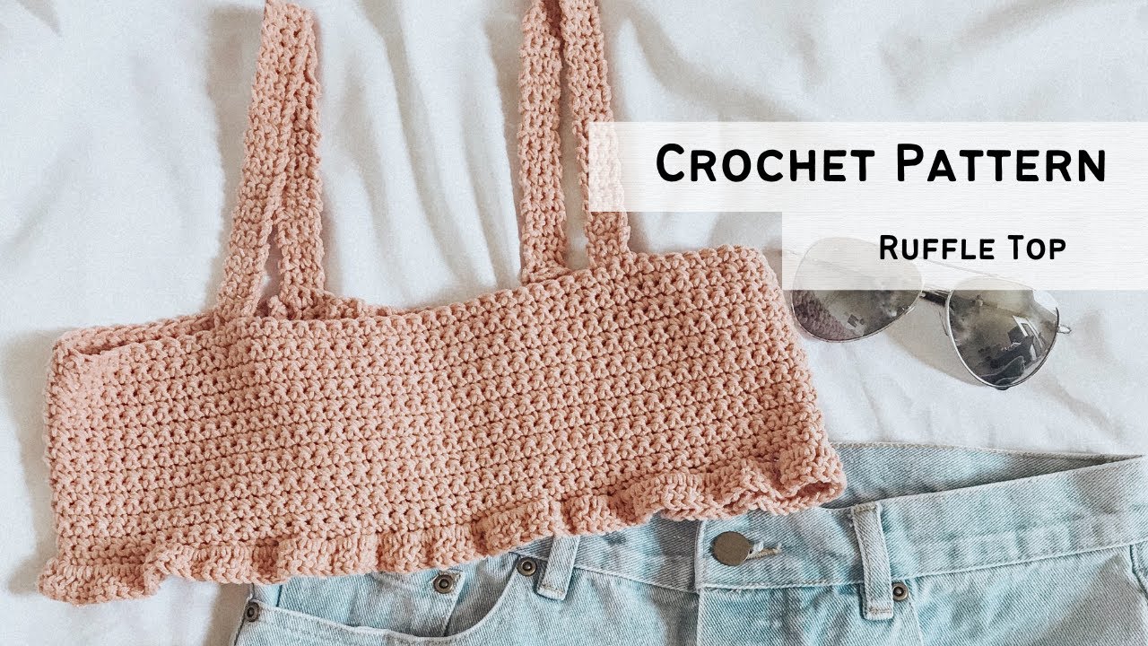 Crochet Bralette Cups Tutorial for Beginners - YouTube