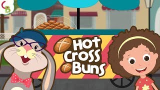 Hot Cross Buns Nursery Rhyme with Lyrics - Popular Nursery Rhymes and Baby Songs by Cuddle Berries