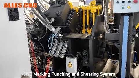 CNC Marking Punching and Shearing System
