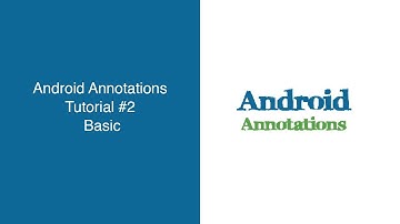 Android Annotations Tutorial #2 | Basic
