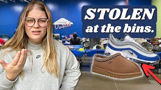 I got ROBBED at the Goodwill Outlet.  Come Thrift With Me at the Bins!