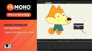 Webinar – Rigging a simple 360º full body turn in Moho with Víctor Paredes