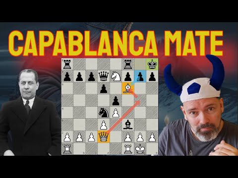 The CAPABLANCA Mate - A vital CHECKMATE PATTERN