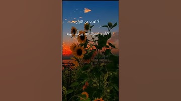 إن المسلمين والمسلمات، لا تهرب من القرآن الكريم!!