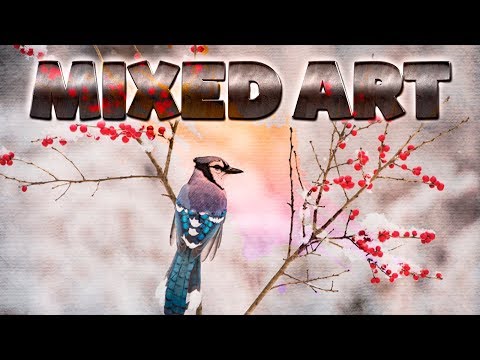 Mixed Art Effect in Adobe Photoshop CC  ( Tutorial )