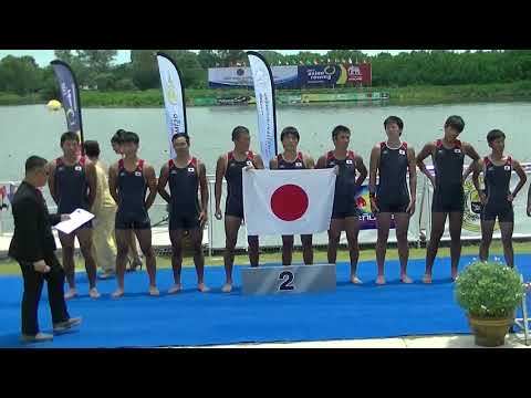 2017 ボートアジア選手権 男子エイト決勝