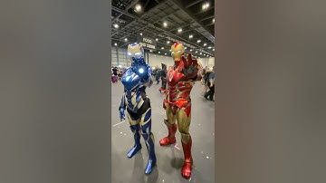 Iron Woman + Iron Man #ironman #ironwoman #marvel #avengers #disney