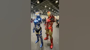 Iron Woman + Iron Man #ironman #ironwoman #marvel #avengers #disney