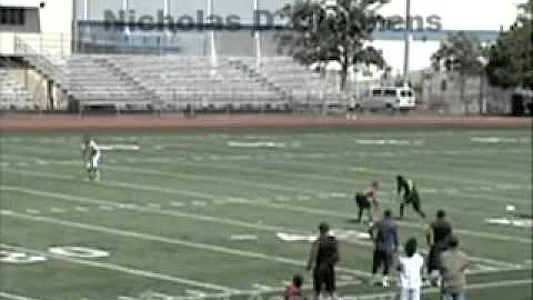 Nicholas D. Stephens ,QB Extreme accuracy pro routes