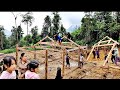 My parents and my siblings helped me build a new house in a new land