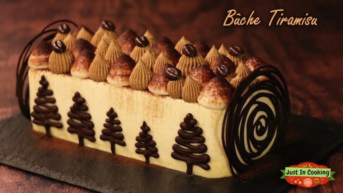 La Bûche de Noël : Marron et chocolat blanc avec SMEG