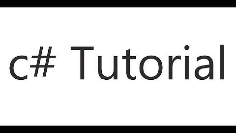 Coding tutorials - 3: C# simple pong game