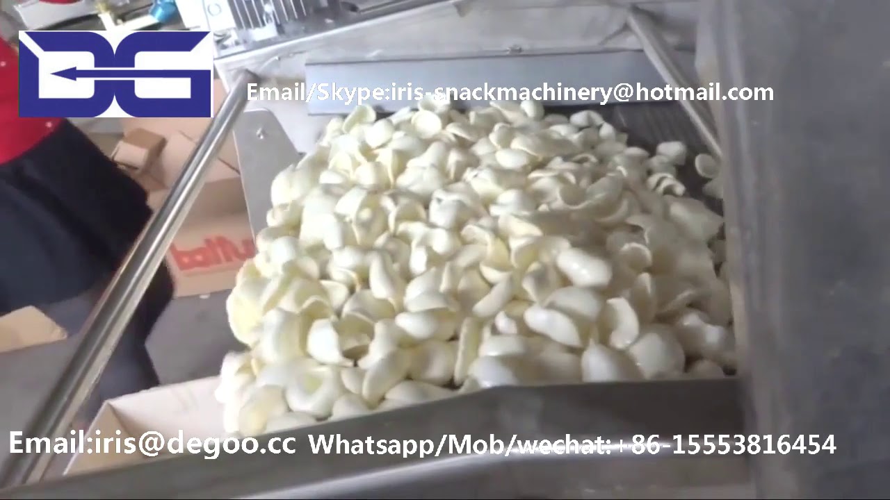 Automatic Continuous Frying Plant/Diesel oil snacks food fryer