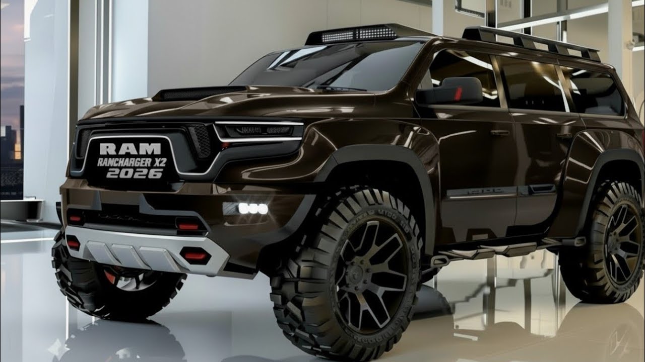 2026 Dodge Ramcharger X2 Is America’s Most Powerful Electric Truck Yet 🇺🇸