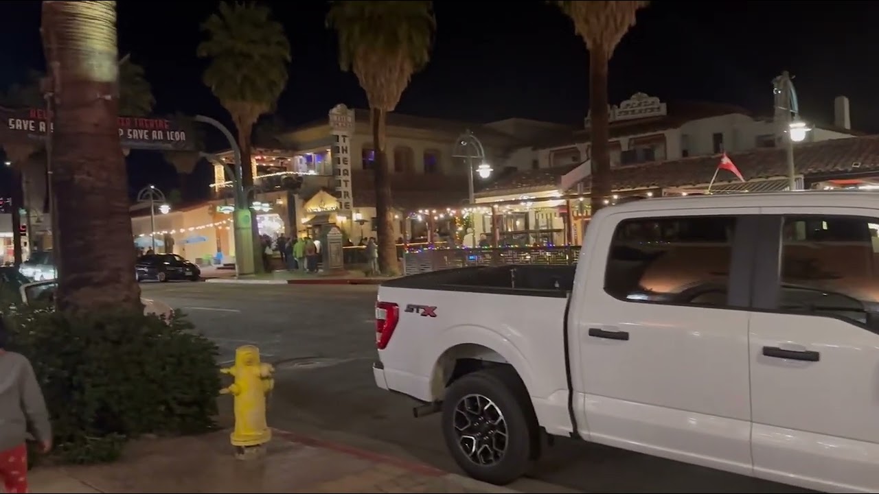 Down Town Palm Spring Historic Tennis Club Southern California United States 