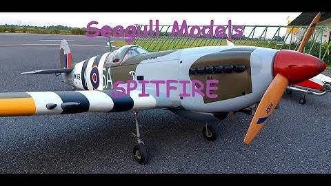 Seagull Models SPITFIRE MK IX - NGH GT35 - Flight Demo