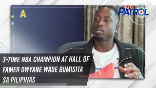 3-time NBA champion at Hall of Famer Dwyane Wade bumisita sa Pilipinas | TV Patrol