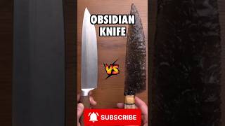 Sharper Than a Razor! The Incredible Obsidian Knife 🔪✨ #Obsidian #ScienceFacts  #Knifemaking #Viral