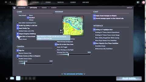 How to disable right click to force attack in dota 2