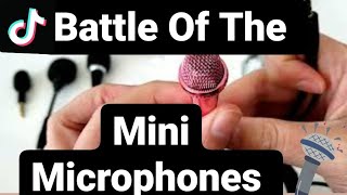 SHEIN ELECTRONICS!?  BATTLE OF THE TIK TOK VIRAL MINI MICROPHONES - DIY NINJA