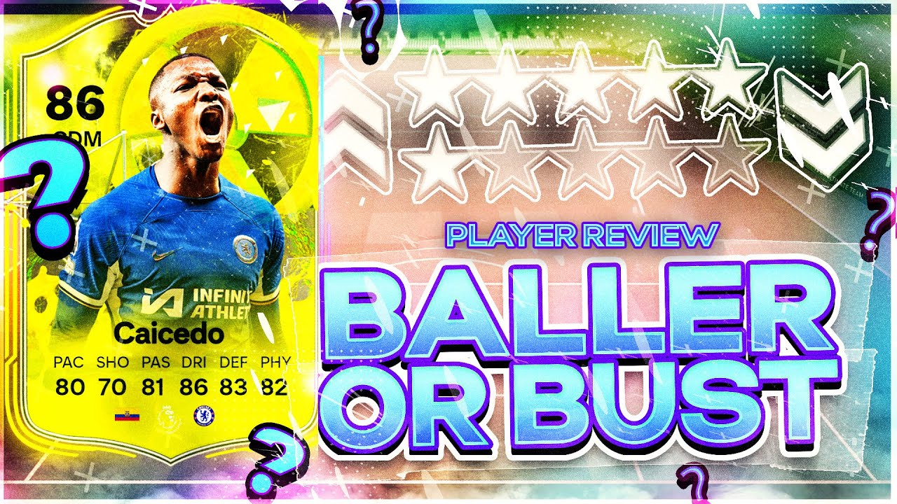 Radioactive Caicedo FC24 Player Review! / Baller or bust!?