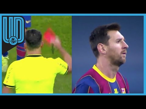 Lionel Messi y la agresión que le costó su primera expulsión con Barcelona