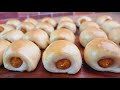 ขนมปังมินิฮอทดอก Mini Hot Dog Bread | new new eat food