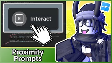 Proximity Prompt - Roblox GUI Tutorial #12