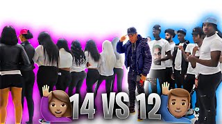 14 Women Compete For 12 Men | Blind Date Edition