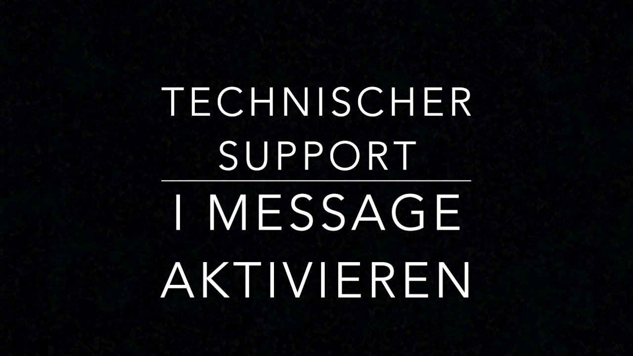 technischer-support-imessage-aktivieren-youtube