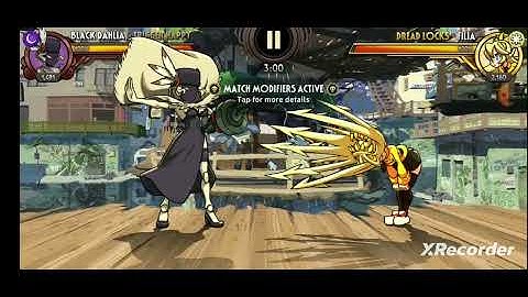 Skullgirls Mobile master story mode ch1 stage 1