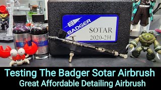 Testing The Badger Sotar Airbrush  An Affordable Detail Airbrush
