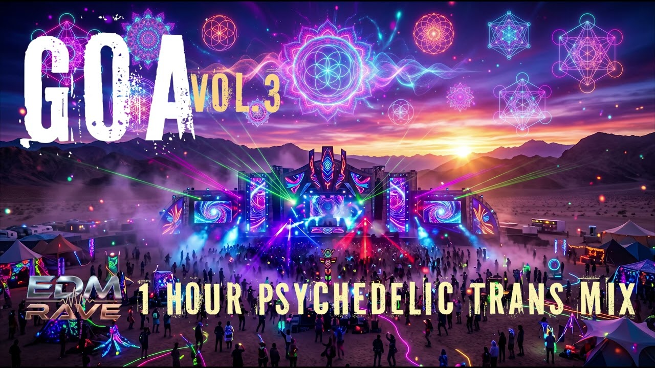 GOA VOL.3 - 1 HOUR PSYCHEDELIC TRANCE MIX - YouTube