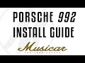 Musicar install guide  porsche 992 bose