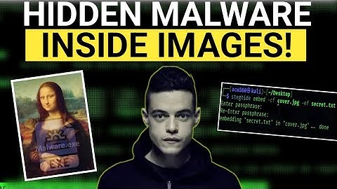 How Hackers Hide Data Inside Pictures | Steganography Tutorial (Step-by-Step)