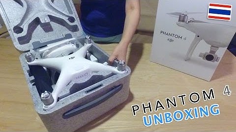 DJI PHANTOM 4 # UNBOXING