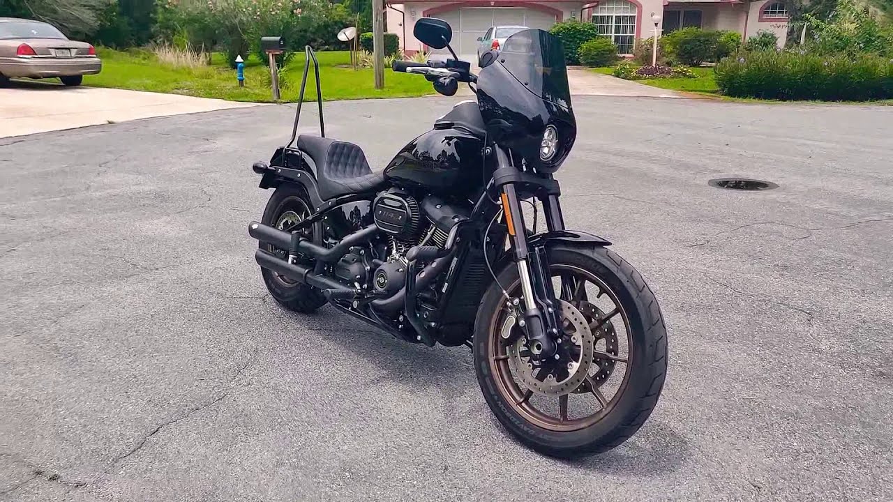 Harley Davidson Low Rider S FXLRS Sissy Bar - YouTube