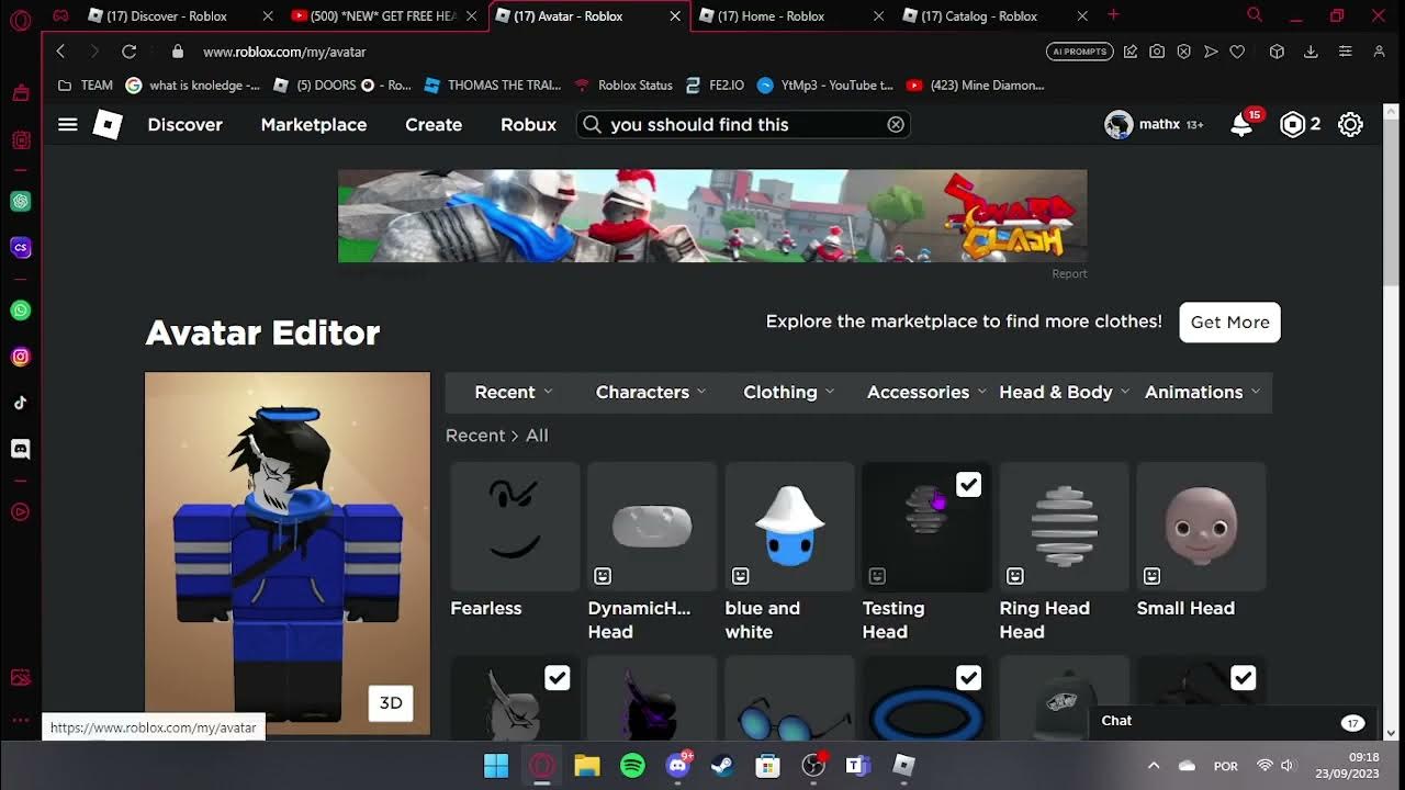 How To Get Free Headless On Pc HOW TO GET FREE FAKE HEADLESS (pc + 2023) - YouTube