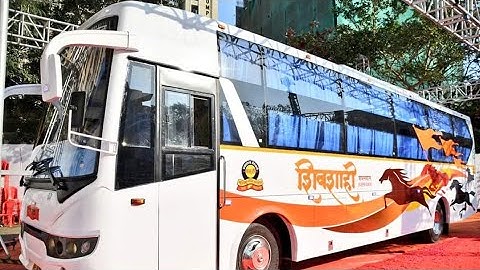 MSRTC SHIVSHAHI SLEEPER COACH AURANGABAD :- SAWANTWADI SHIVSHAHI AC SLEEPER COACH BUS  AT SAWANTWADI