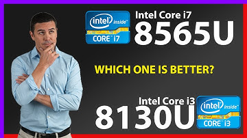 INTEL Core i7 8565U vs INTEL Core i3 8130U Technical Comparison