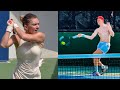 Jannik Sinner Simona Halep Practice Together In Dubai Sinner S 2026 Season Preparation Jannik Sinner Simona Halep Practice Together In Dubai Sinner S 2026 Season Preparation