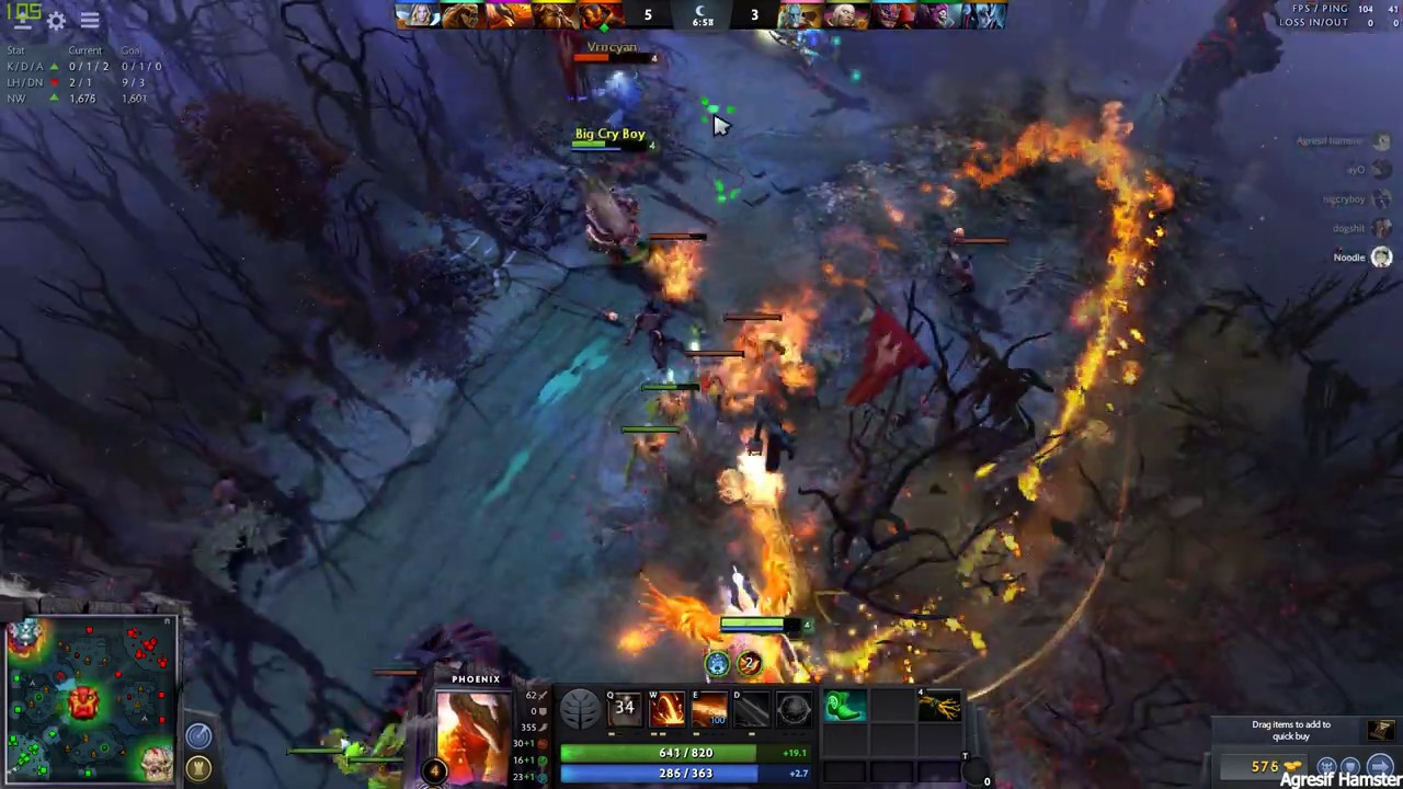 Captains Mode com Treta nos Pick (Ou não) | Dota 2 Phoenix Ranked ...