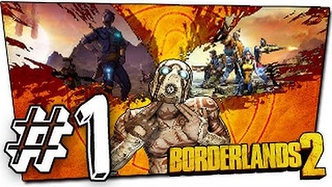 Borderlands 2 Xbox 360 Co-Op Gameplay Part 1 Siren and Commando - SHINY, My First Gun! [HD]